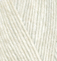 Alize Lanagold 800 - 01 кремовый