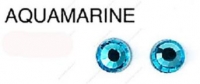 120 MS AQUAMARINE стразы DMC+,  ss16 (3.8-4.0 мм) термоклеевые