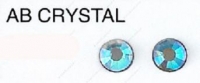 201 AB CRYSTAL AB стразы DMC+,  ss10 (2.7-2.8 мм) термоклеевые