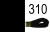 Мулине 310 Peri