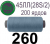 45ЛЛ (28s/2) Нитки армированные Peri ЛЛ45(28/2)-(260)200яр