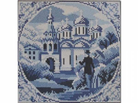 Набір для творчості зі стразами Гжель. Собор