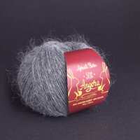 F37 Angora 50% Avanti Yarn-сірий меланж