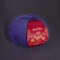 F55 Angora 50% Avanti Yarn-синій