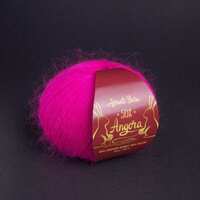 F60 Angora 50% Avanti Yarn-яскраво-рожевий (фуксія)