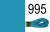 Мулине 995 Peri
