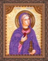 AA-014 Святая Мария. Набор для вышивки бисером, холст