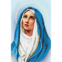 Т3 103 Дева Мария, Схема для вышивки бисером